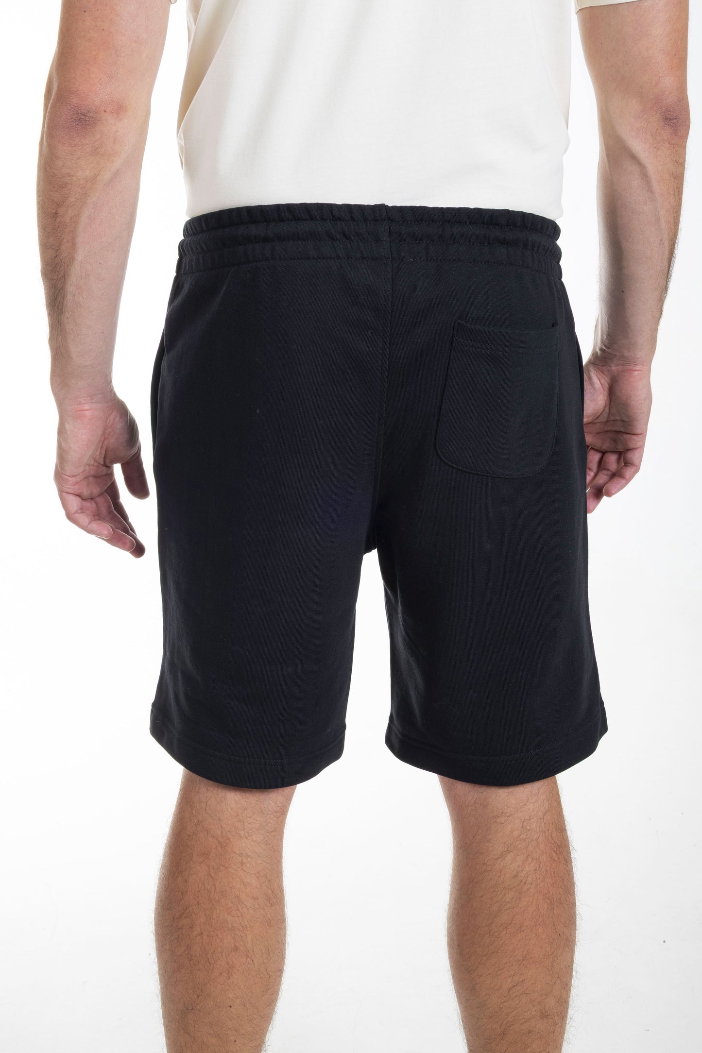 Men's Black Shorts Bronze Logo