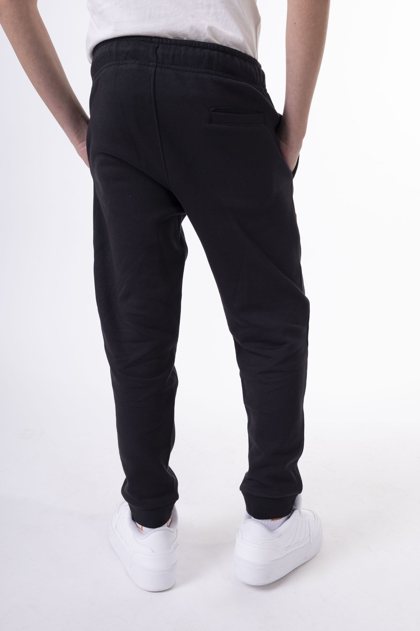 Kids' Black Sweatpants Black Logo
