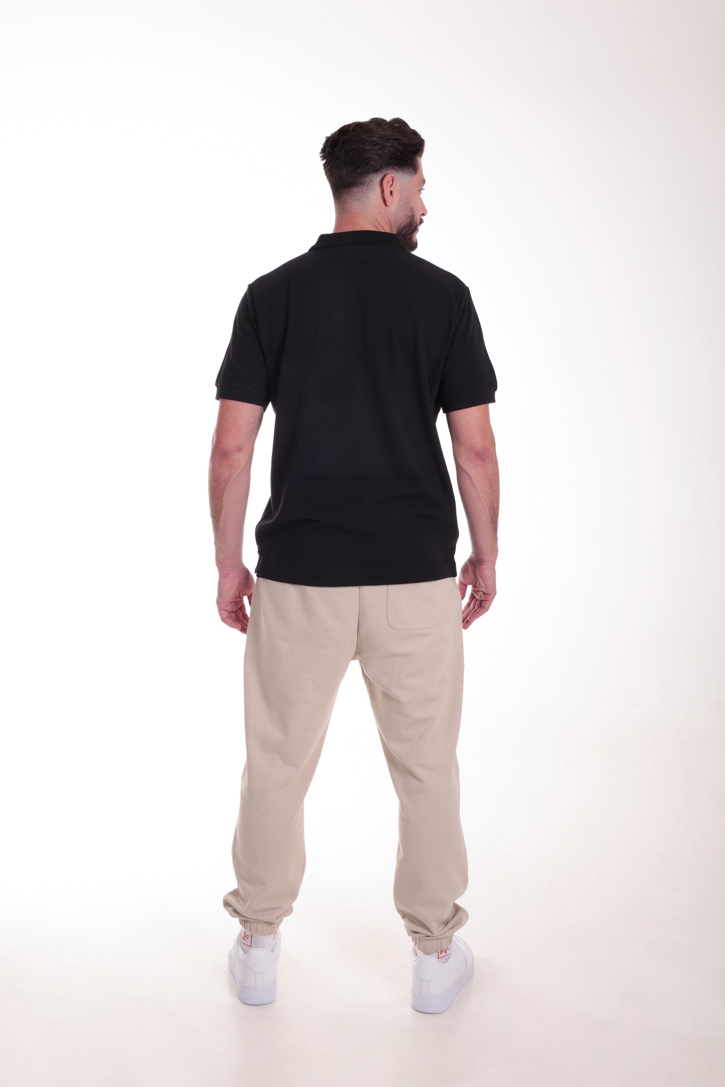 Men's Polo T-Shirt Black