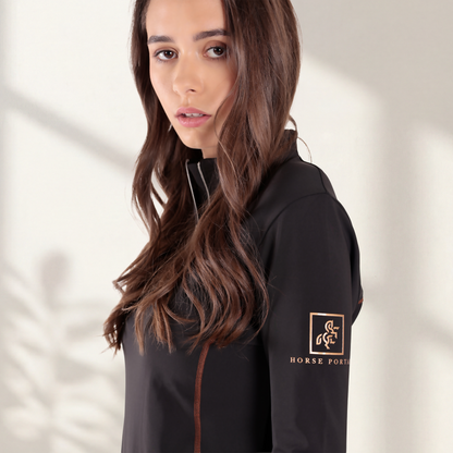 Women's Full Sleeve Base layer Black