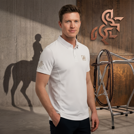 Men's Show Polo T-shirt White