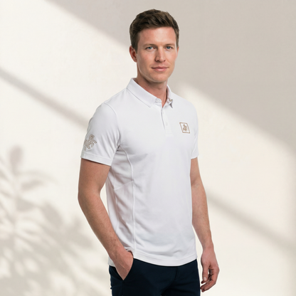 Men's Show Polo T-shirt White