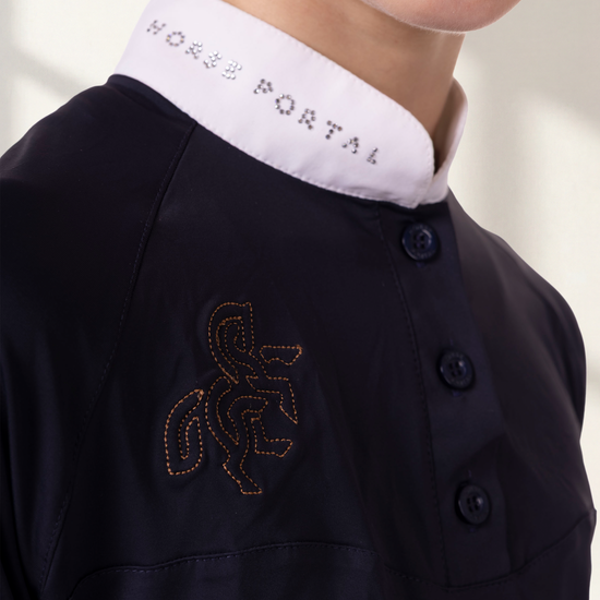 Girls' Show Shirt Navy