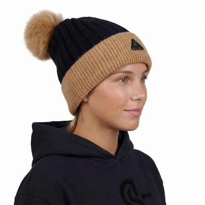 Women's Elegant Beanie Black