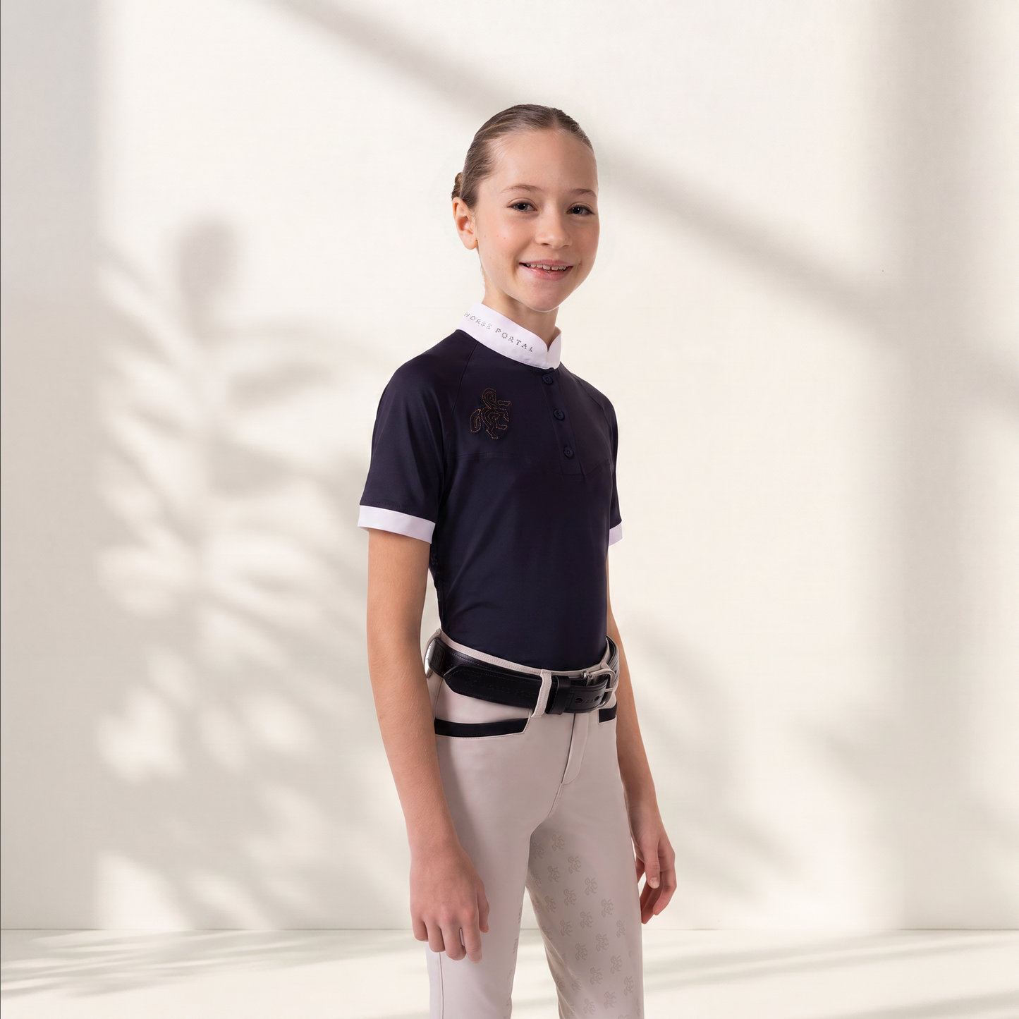 Girls' Show Shirt Navy