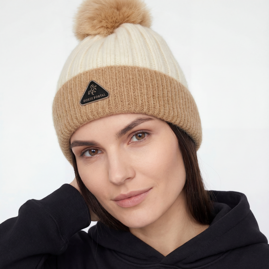 Women's Elegant Beanie Beige