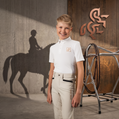 Boys' Show Polo T-shirt White