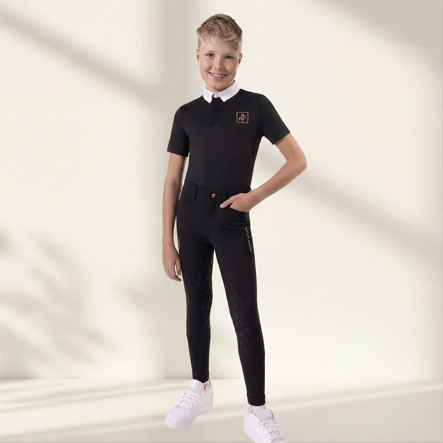 Kids' Sports Full Grip Breeches
