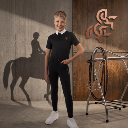 Kids' Sports Full Grip Breeches