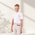 Boys' Show Polo T-shirt White
