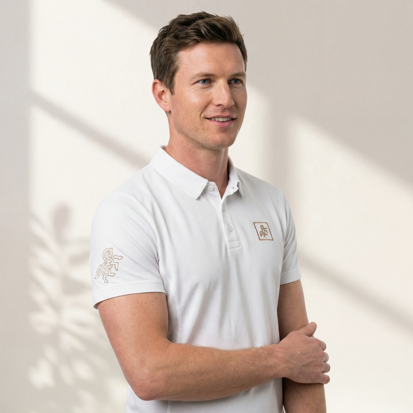 Men's Show Polo T-shirt White