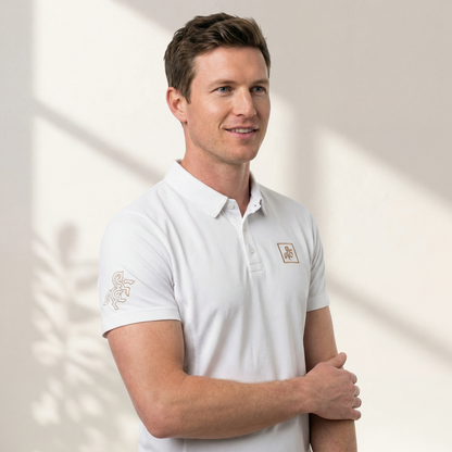 Men's Show Polo T-shirt White