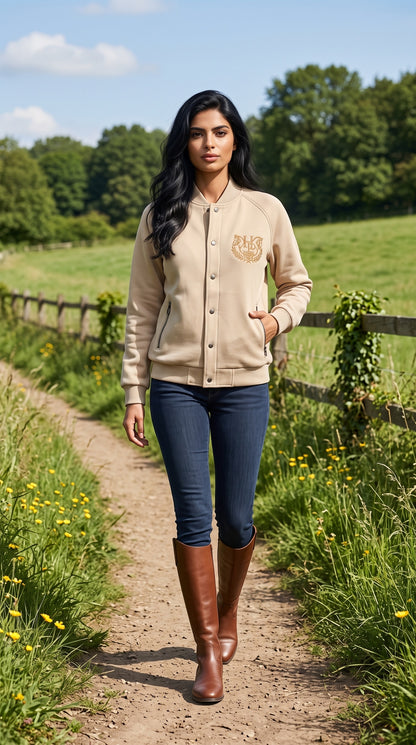 Ladies Luxury Royal Jacket - Large Logo