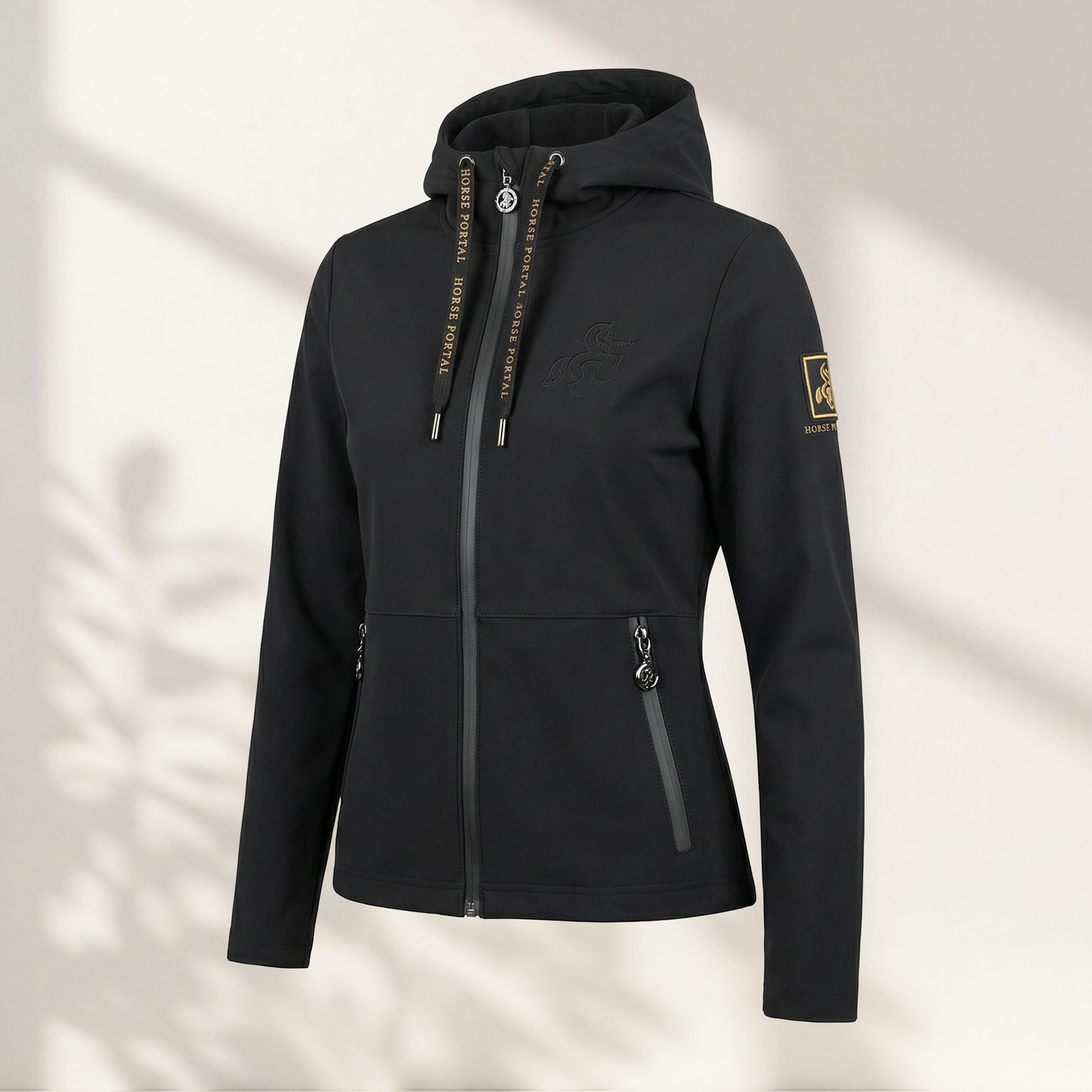 Women's jacket with Quilted Hoodie