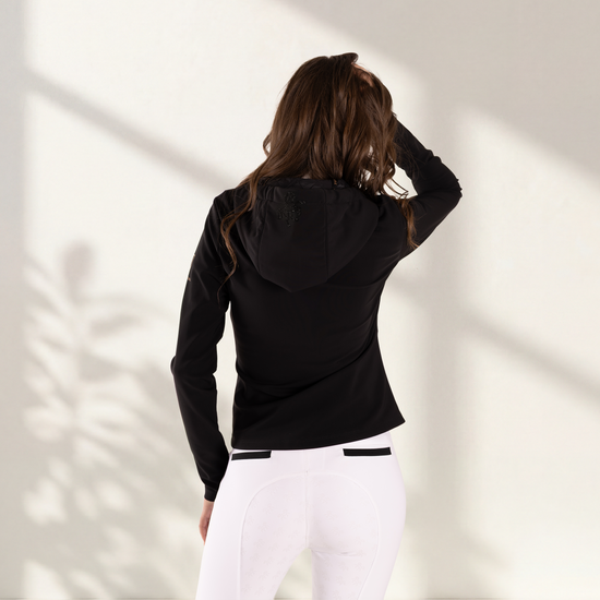 Women's jacket with Quilted Hoodie