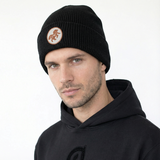 Men's Beanie Black - Sport