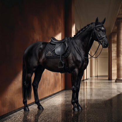 Jumping Saddle Pad Black