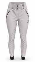 Kids' Sports Full Grip Breeches Grey