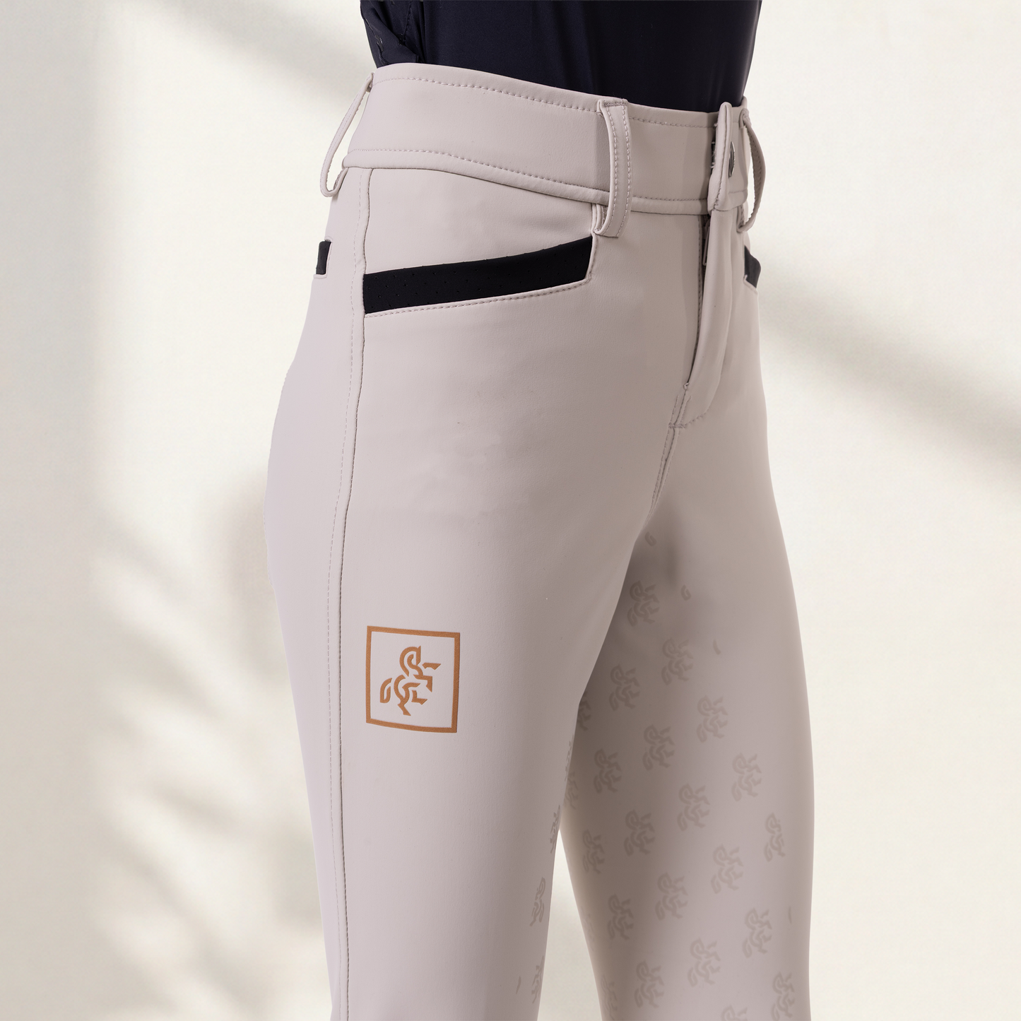 Kids' Competition Full Grip Breeches
