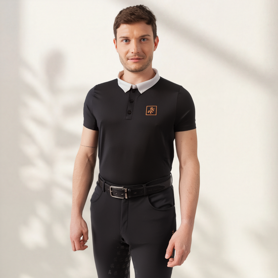 Men's Show Polo T-shirt Black