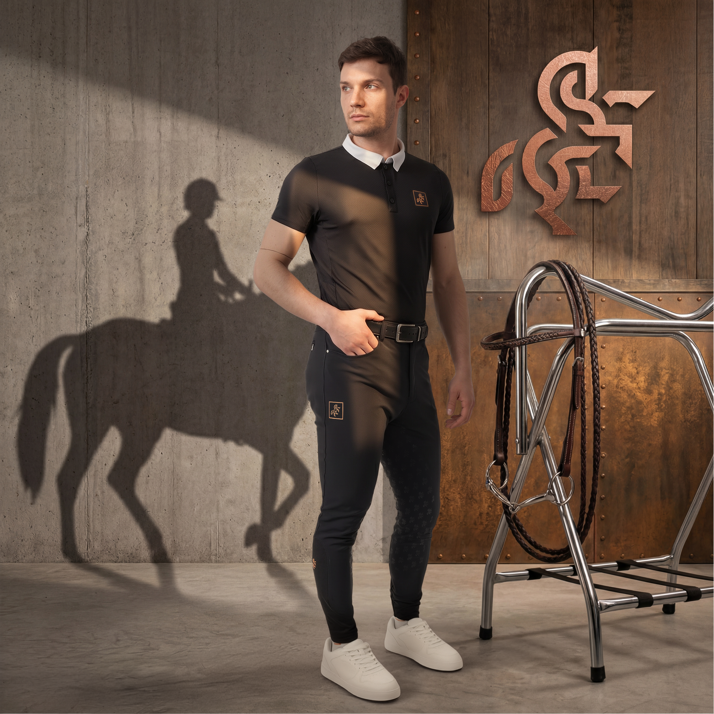 Men's Sports Full Grip Breeches