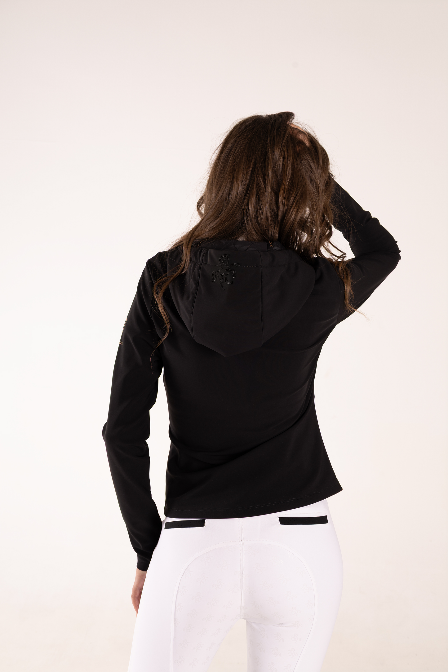 Women's jacket with Quilted Hoodie