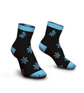 Black Winter Socks Low