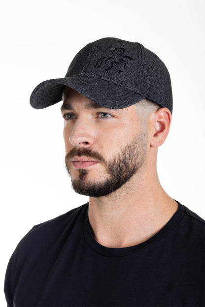 Baseball Cap Black Logo