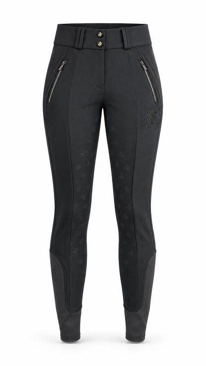 Women's Full Grip Breeches Black