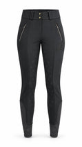 Kids' Sports Full Grip Breeches Black