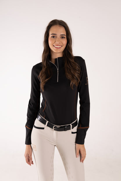 Women's Full Sleeve Base layer Black