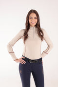 Women's Full Sleeve Base layer Beige