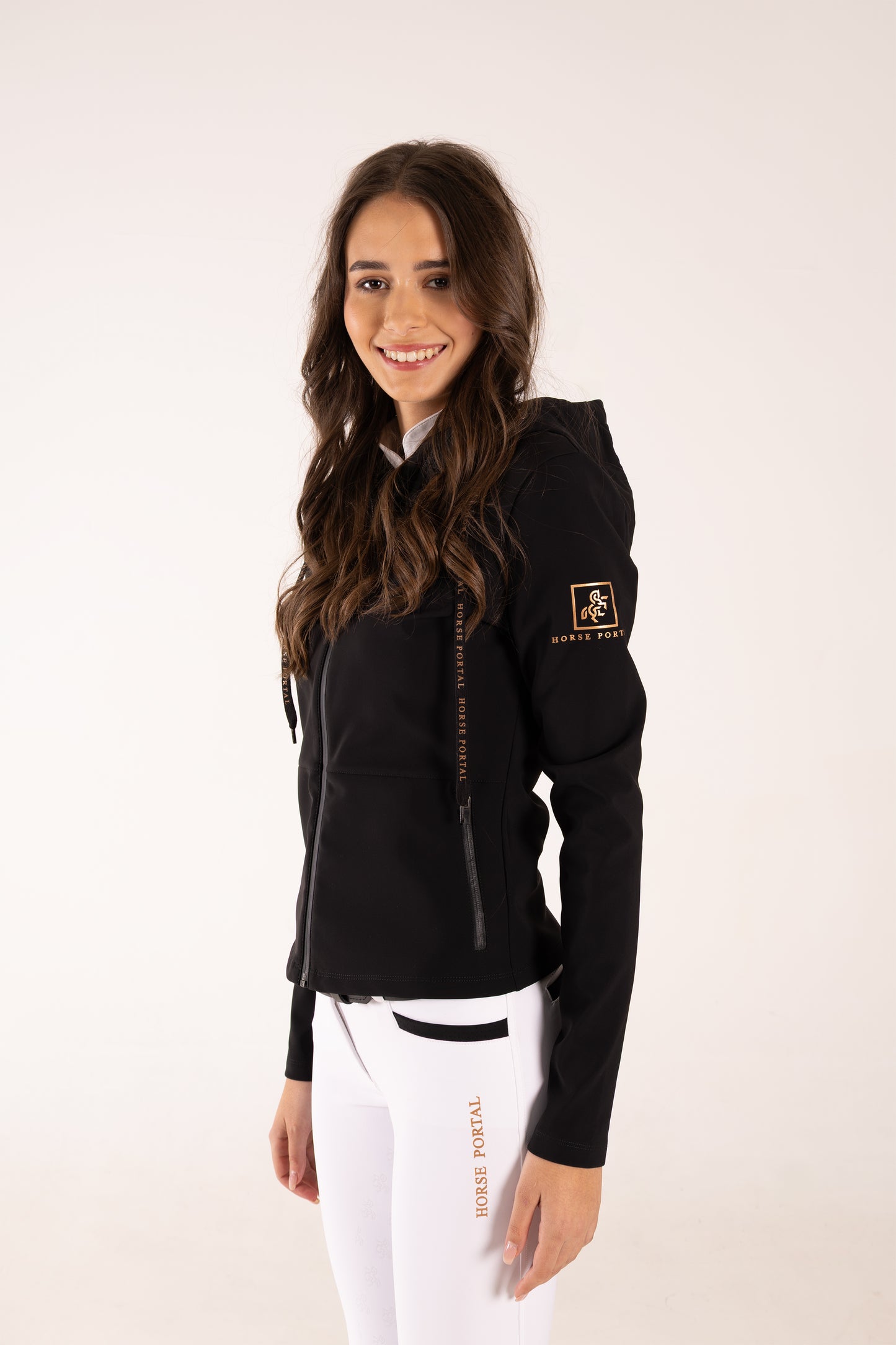 Women's jacket with Quilted Hoodie