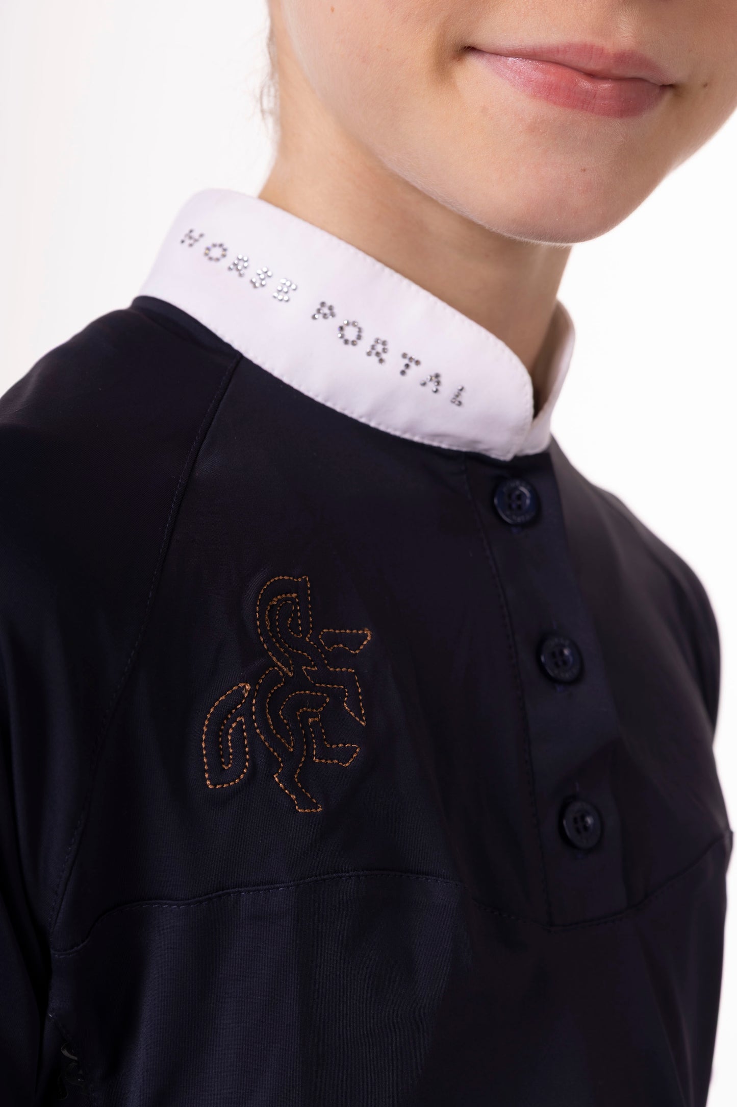 Girls' Competition Shirt Navy