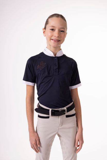 Girls' Competition Shirt Navy