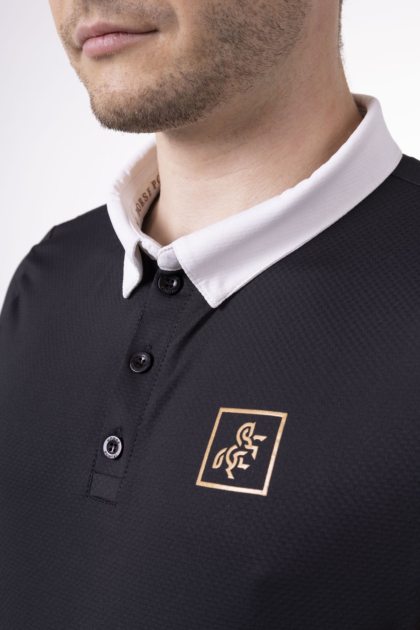 Men's Show Polo T-shirt Black