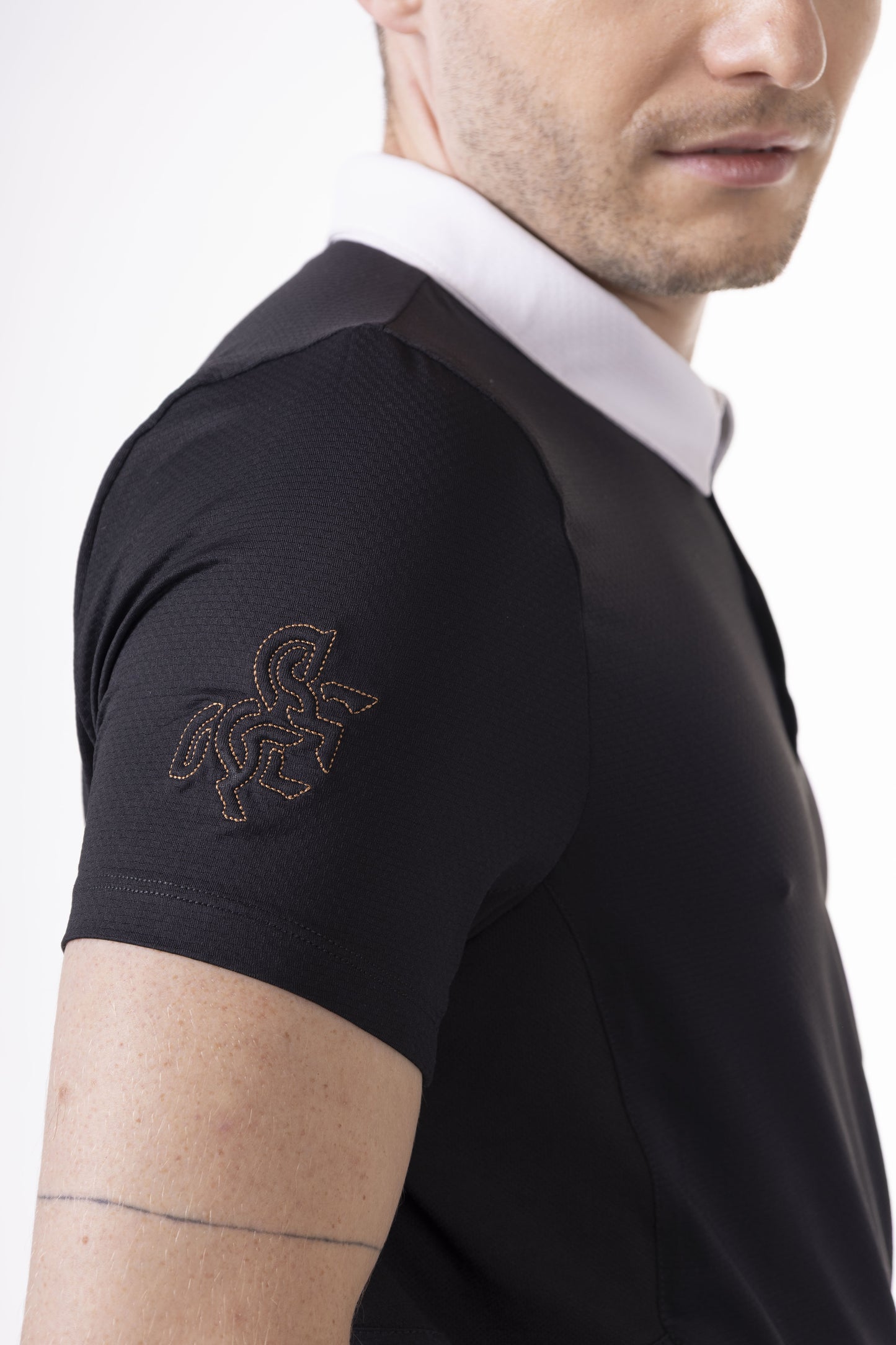 Men's Show Polo T-shirt Black