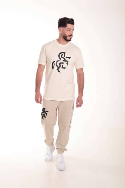 Men's T-Shirt Ivory - King Logo
