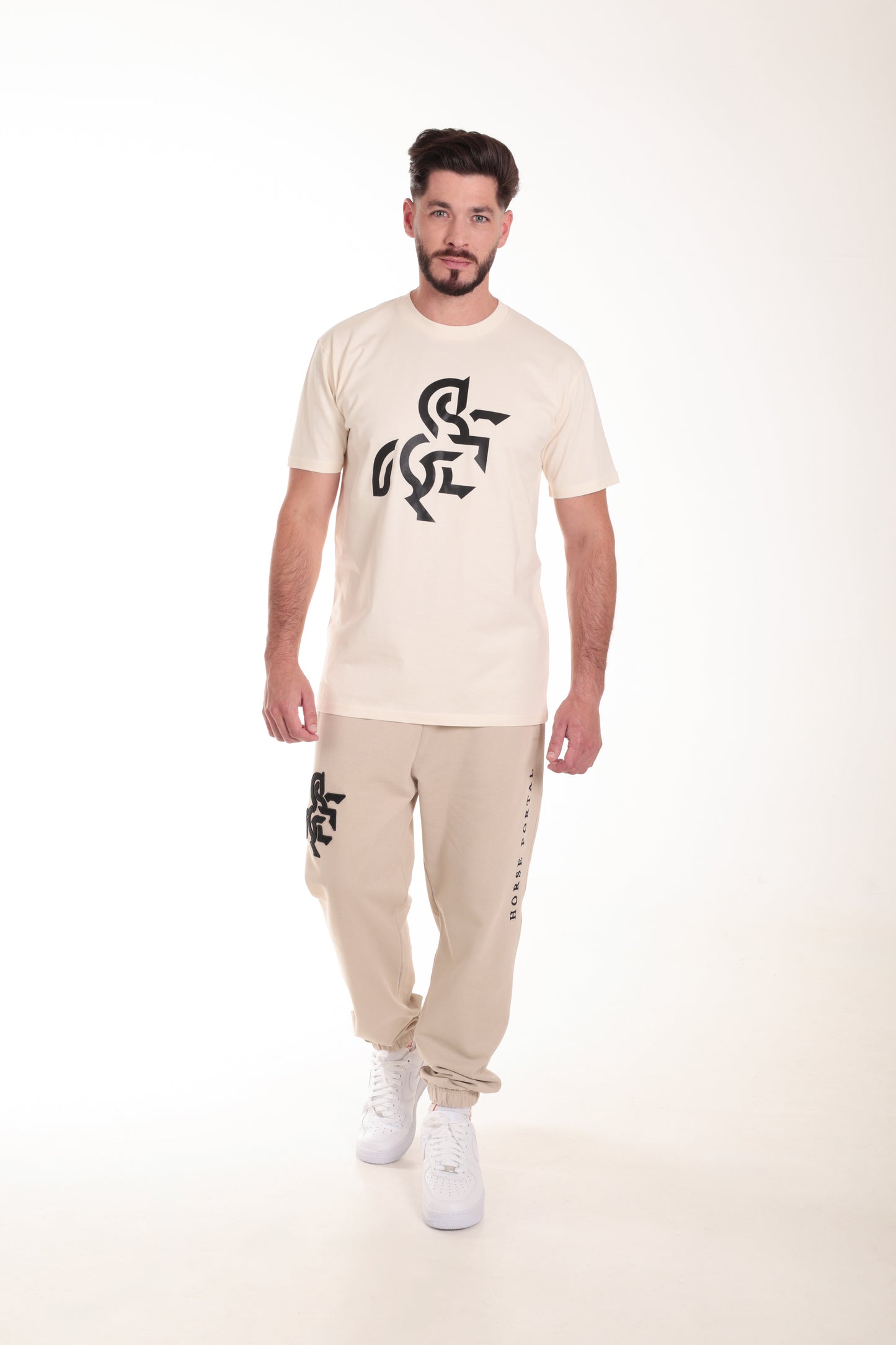 Men's T-Shirt Ivory - King Logo