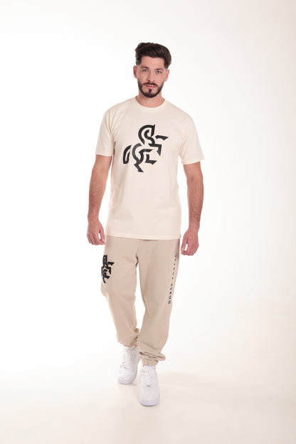 Men's T-Shirt Ivory - King Logo