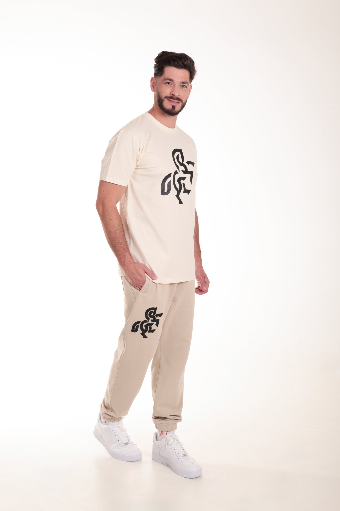 Men's T-Shirt Ivory - King Logo