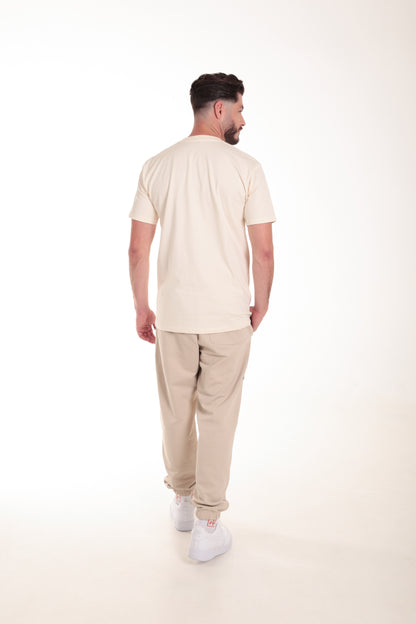 Men's T-Shirt Ivory - King Logo