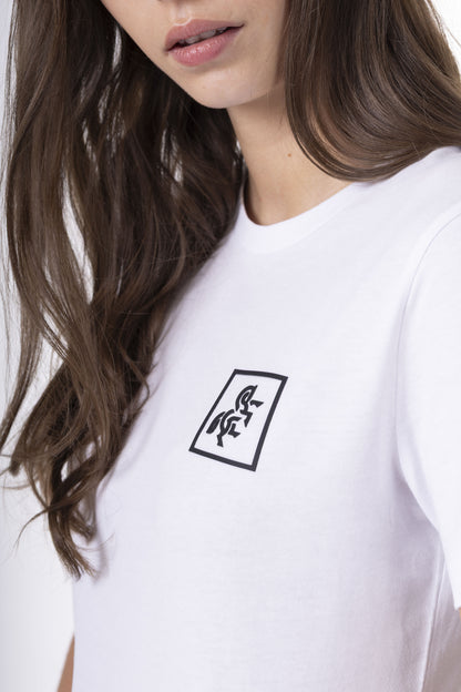 Women's White T-Shirt - Small Logo