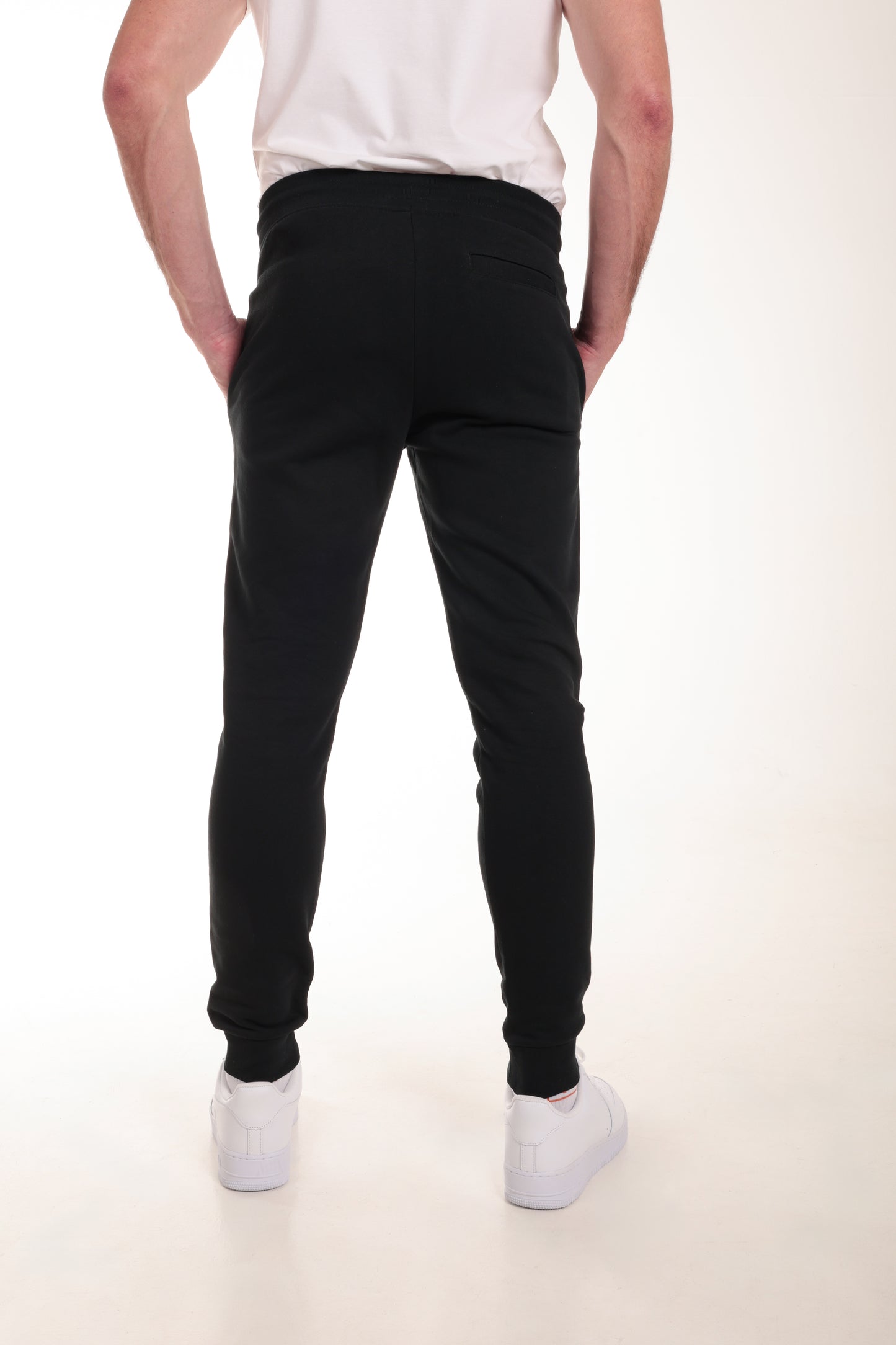 Men's Black Sweatpants Black Logo