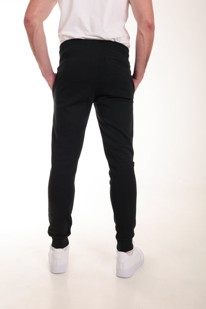 Men's Black Sweatpants Black Logo