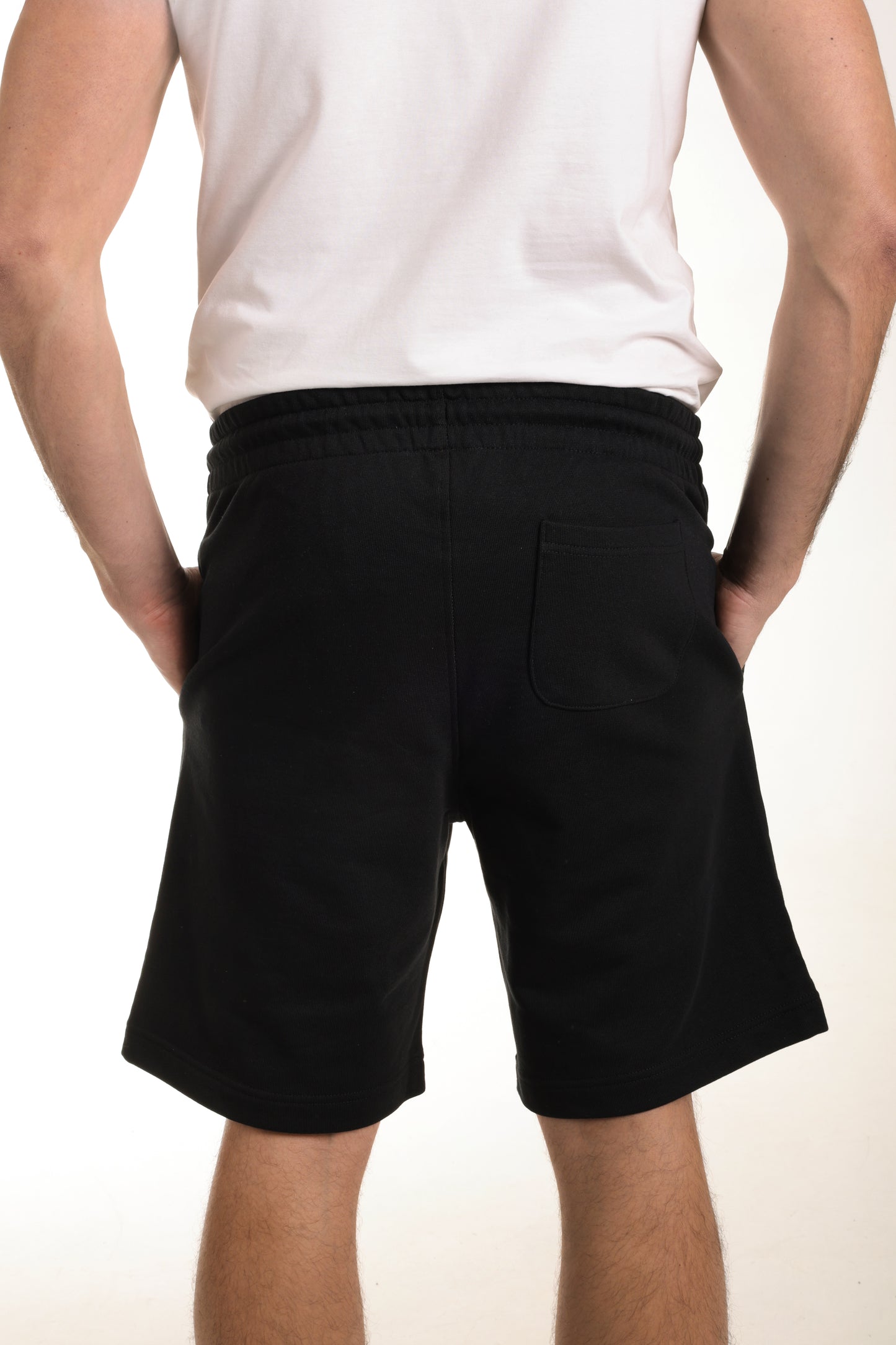 Men's Black Shorts Black Logo