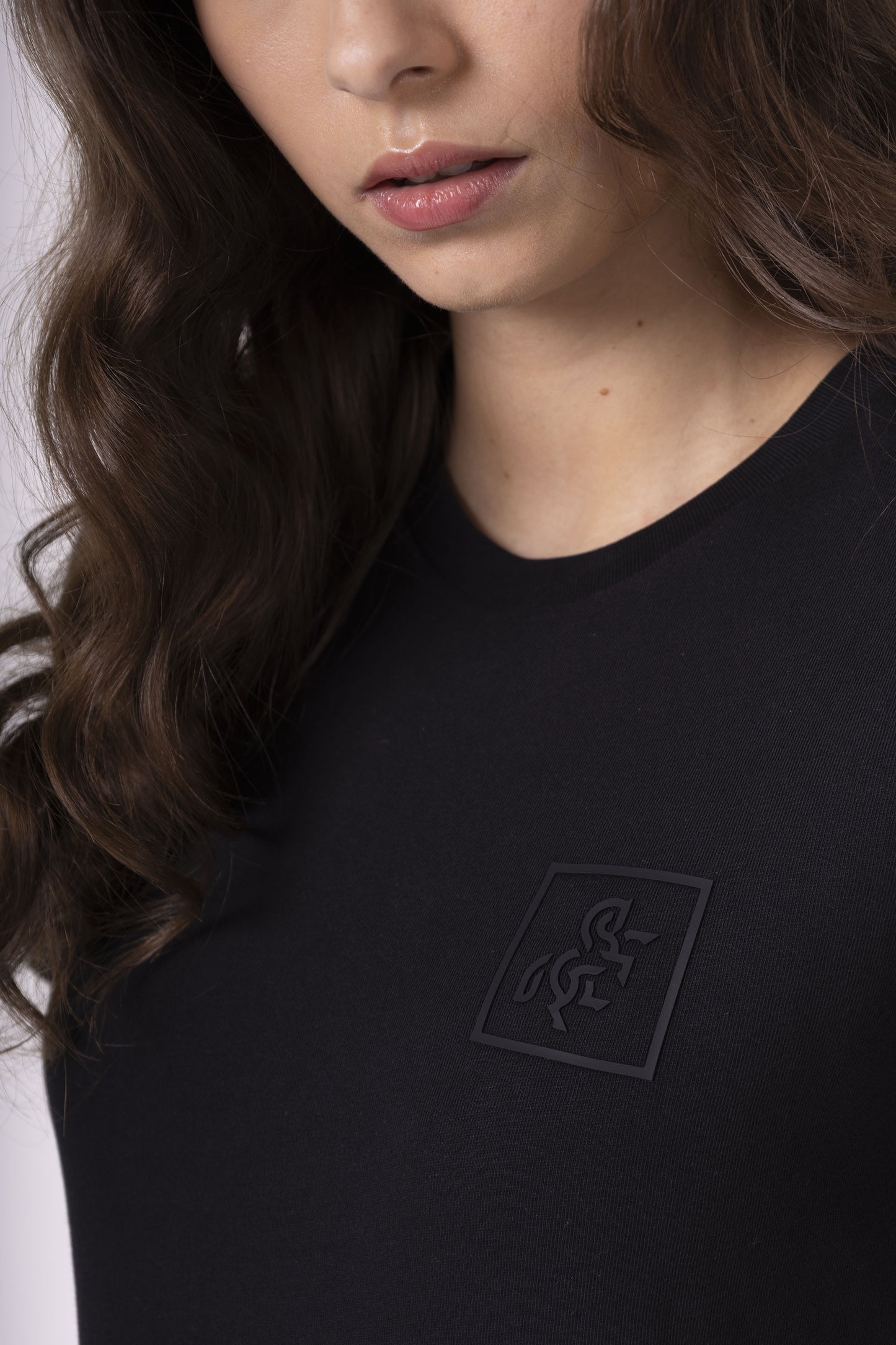 Women's Black T-Shirt - Small Logo