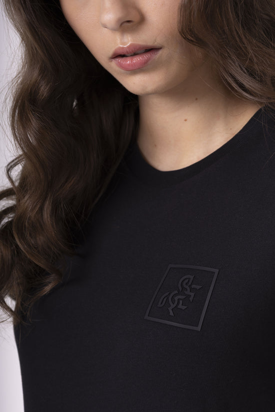 Women's Black T-Shirt - Small Logo