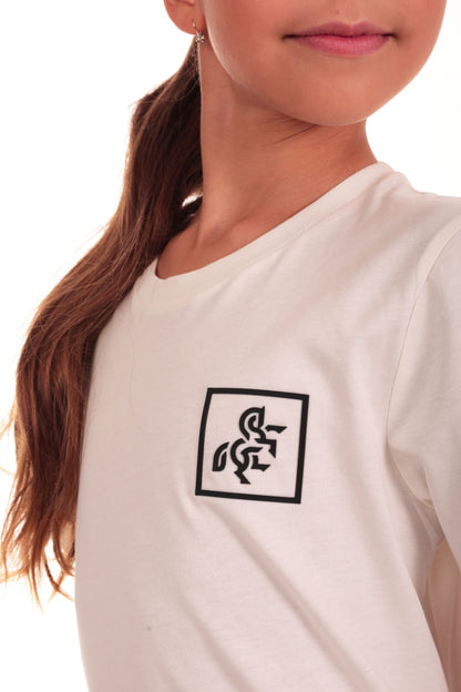 Kids' T-Shirt White - Small Logo
