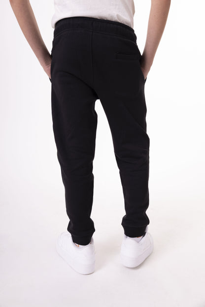 Kids' Black Sweatpants Bronze Logo